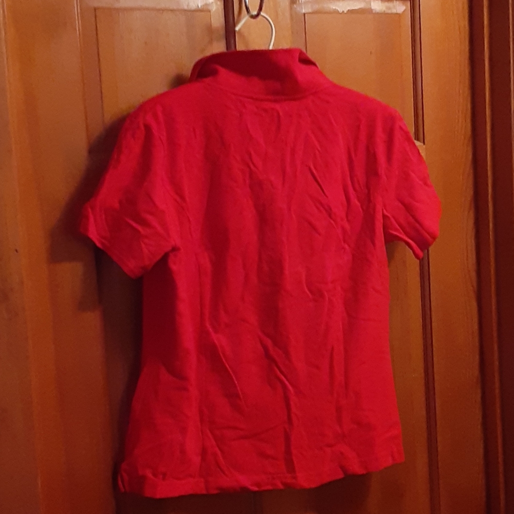 Red button up - Picture 3 of 3